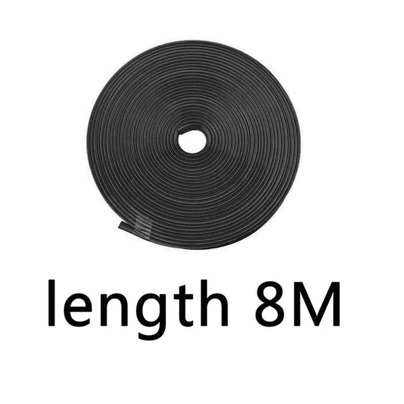 Car Wheel Hub Protective Anti-Collision Strip - Scratch-Resistant PVC Tire Protector for Enhanced Vehicle Aesthetics