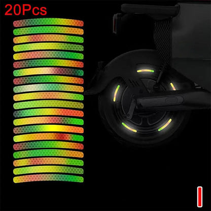 Enhance Your Ride with Our Universal Reflective Wheel Rim Decal Kit – Perfect for Cars, Bikes & Motorcycles!