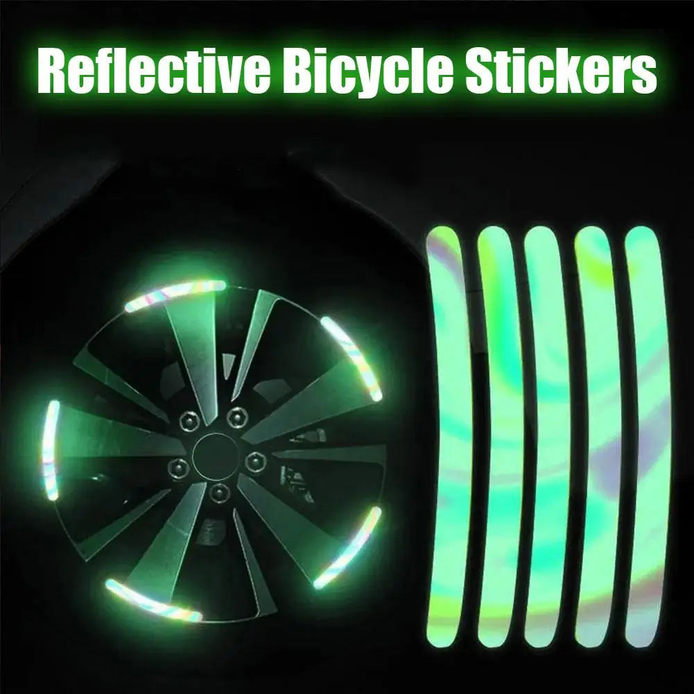 Enhance Your Ride with Our Universal Reflective Wheel Rim Decal Kit – Perfect for Cars, Bikes & Motorcycles!