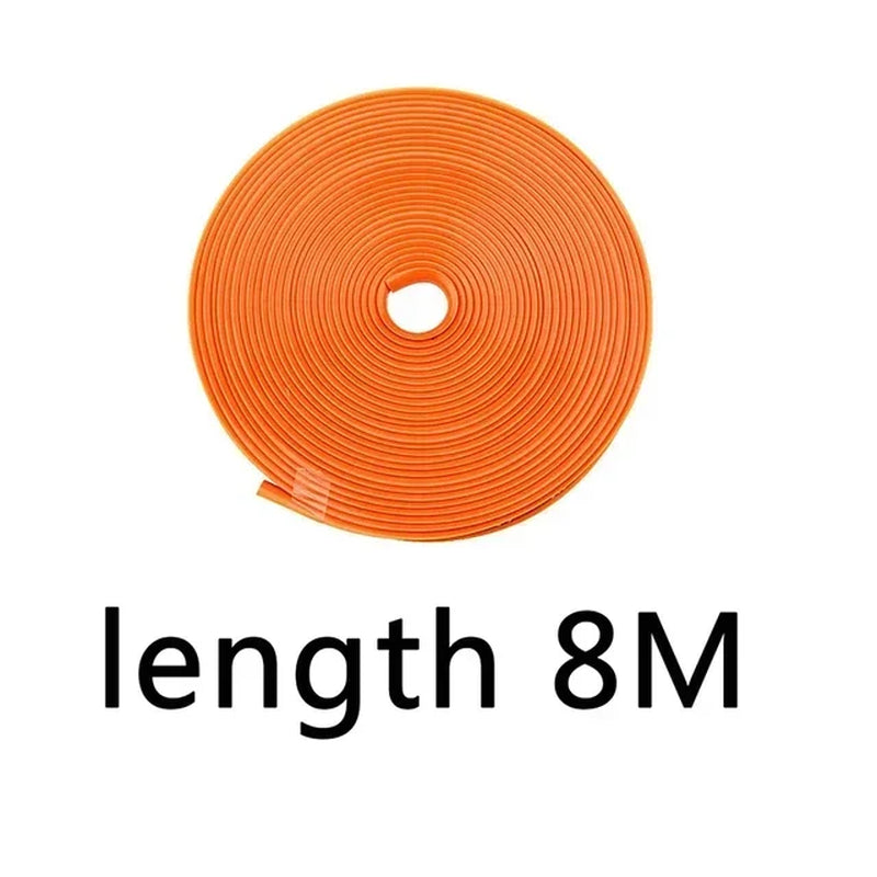 Car Wheel Hub Protective Anti-Collision Strip - Scratch-Resistant PVC Tire Protector for Enhanced Vehicle Aesthetics